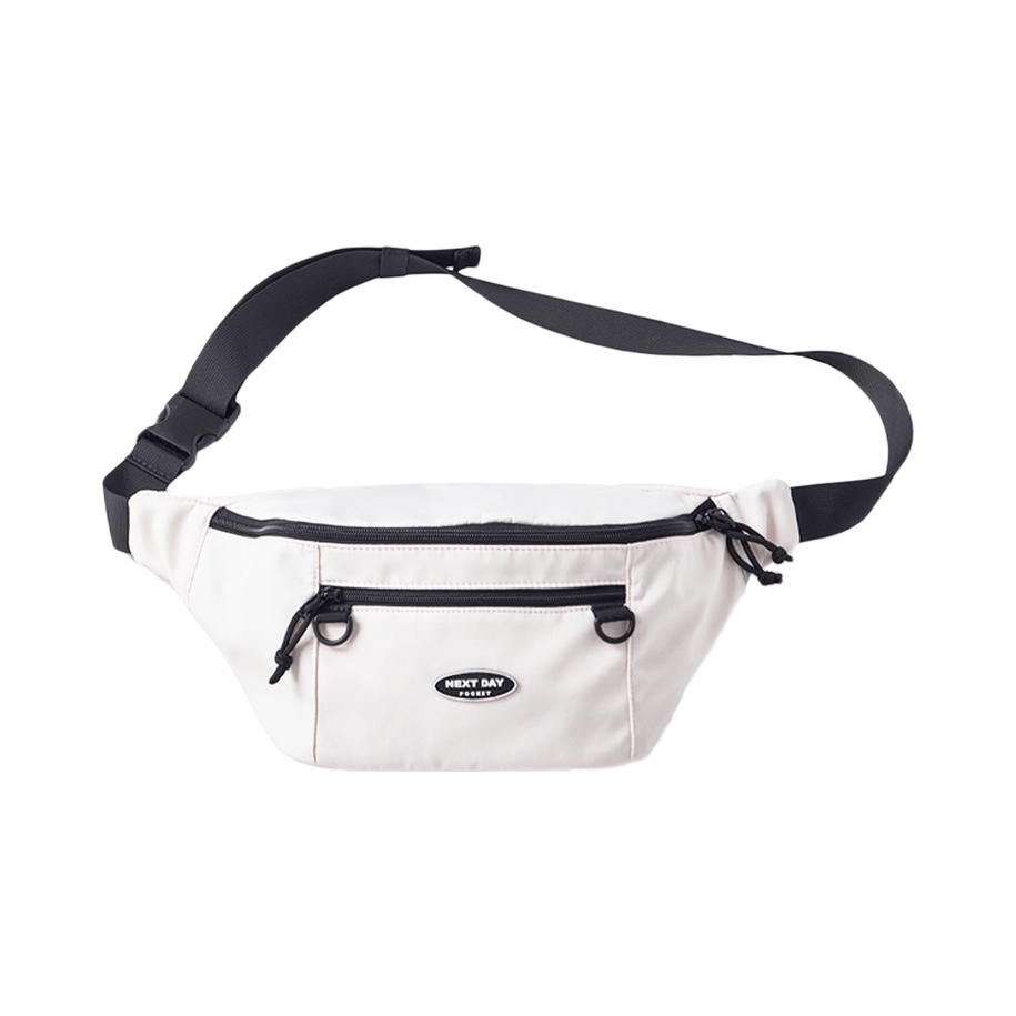 推荐商品：NEXTDAY 复合尼龙日系潮牌单肩斜挎饺子腰包胸包