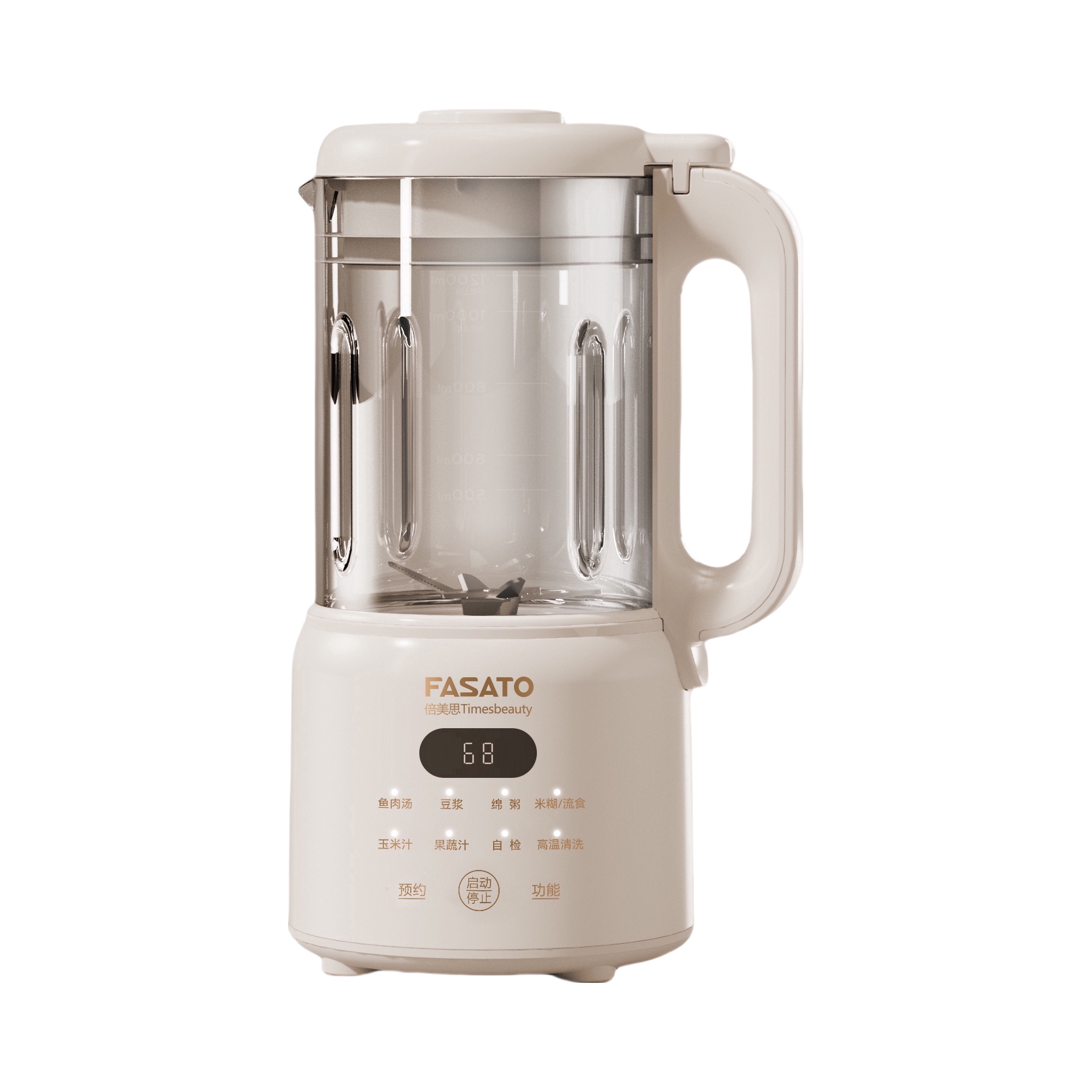 推荐商品：FASATO/凡萨帝 1.2L 1.5L 破壁机 自动保温 高温清洗