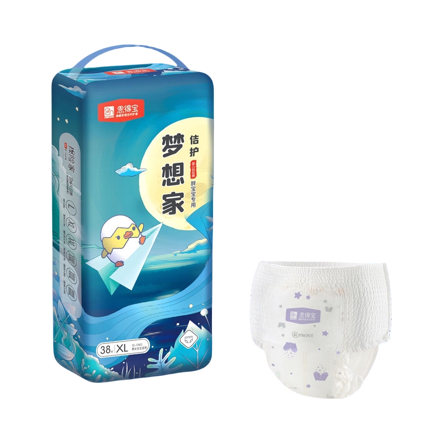 推荐商品：恩得宝 梦想家拉拉裤XL码 尿不湿