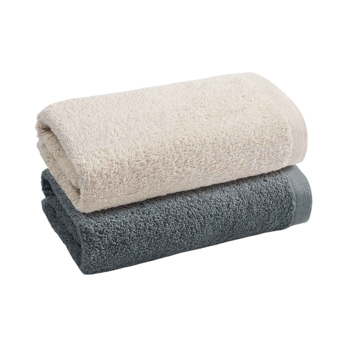 推荐商品：MUJI/无印良品 轻云系列 2条组合装 100%棉加厚柔软亲肤吸水毛巾