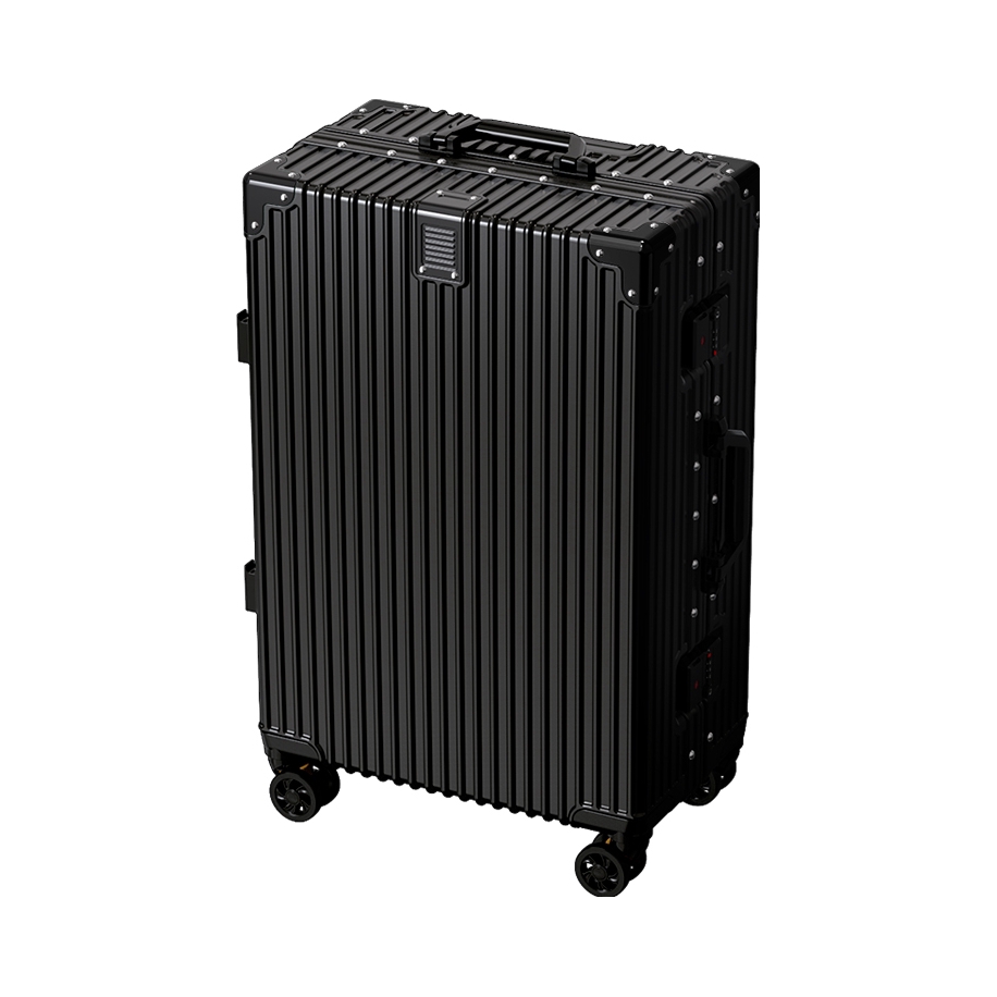 推荐商品：MUSIC TRAVELS/游乐者 大容量ABS+PC铝框学生密码登机皮箱子行李箱旅行箱拉杆箱