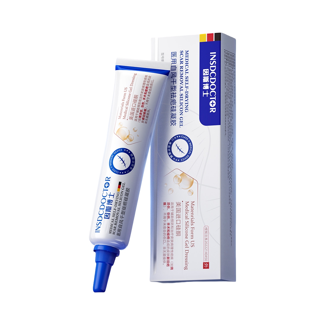 推荐商品：insdcdoctor/因斯博士 医用自风干型祛疤硅凝胶 色素沉着甲状腺淡化