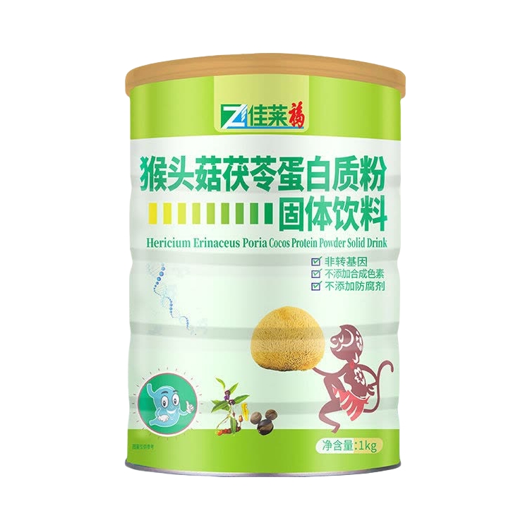推荐商品：佳莱福 猴头菇茯苓蛋白质粉 固体饮料 补充营养