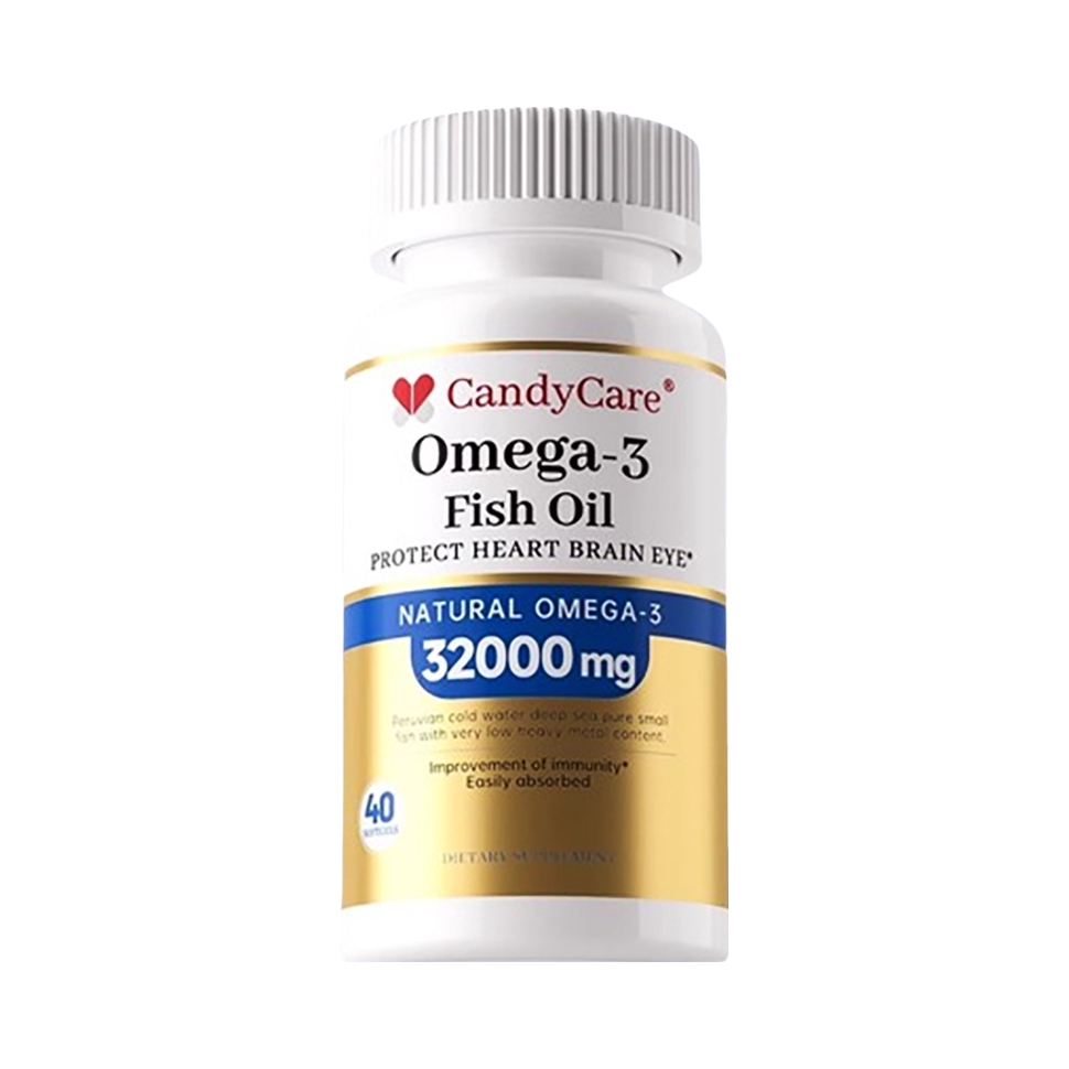 推荐商品：candycare 深海鱼油软胶囊 增强记忆力守护心脑
