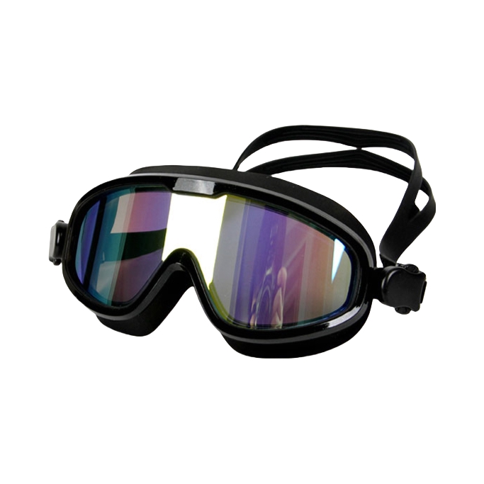 推荐商品：奇彩贝 护目 大框 电镀 高清 防水 防雾 泳镜 600