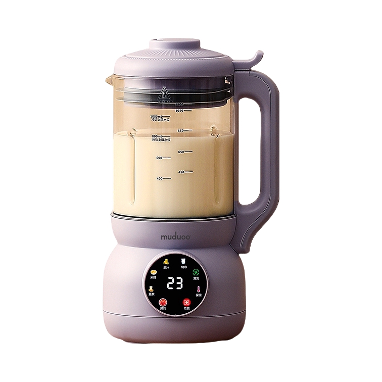 推荐商品：muduoo/木朵朵 1L 豆浆机 一键清洗 智能预约 PBJ-003