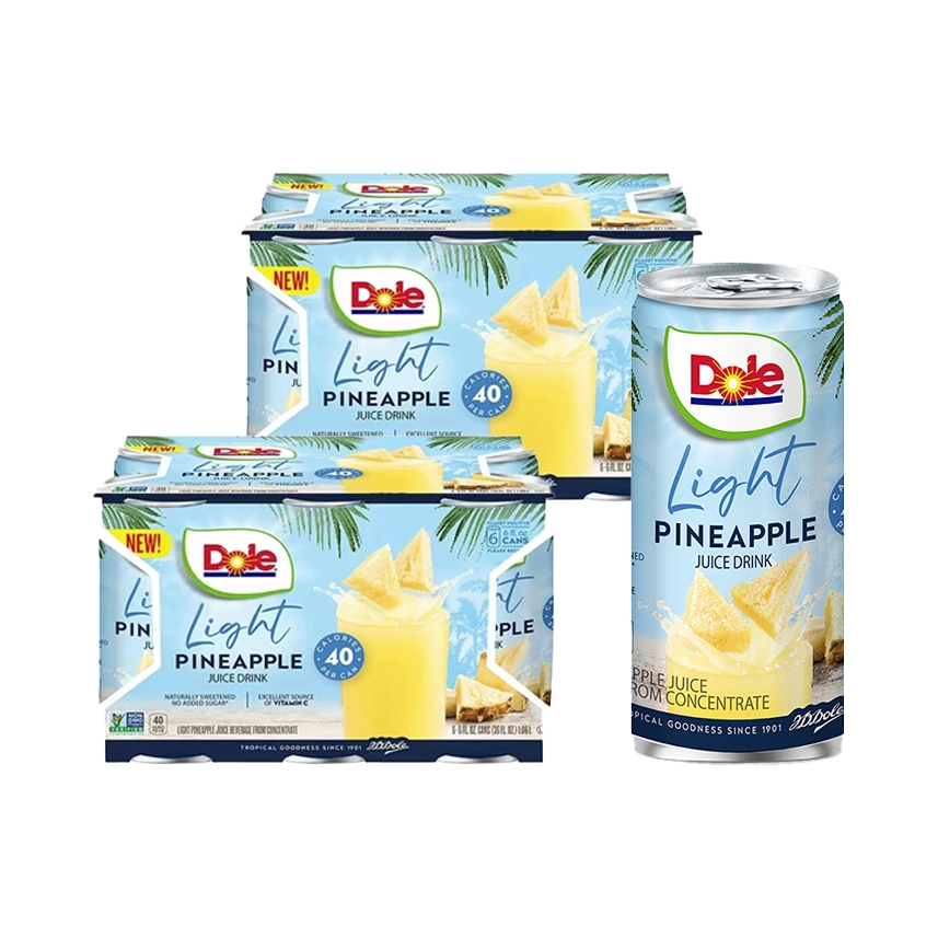 推荐商品：Dole/都乐 菠萝汁 177ml 罐装