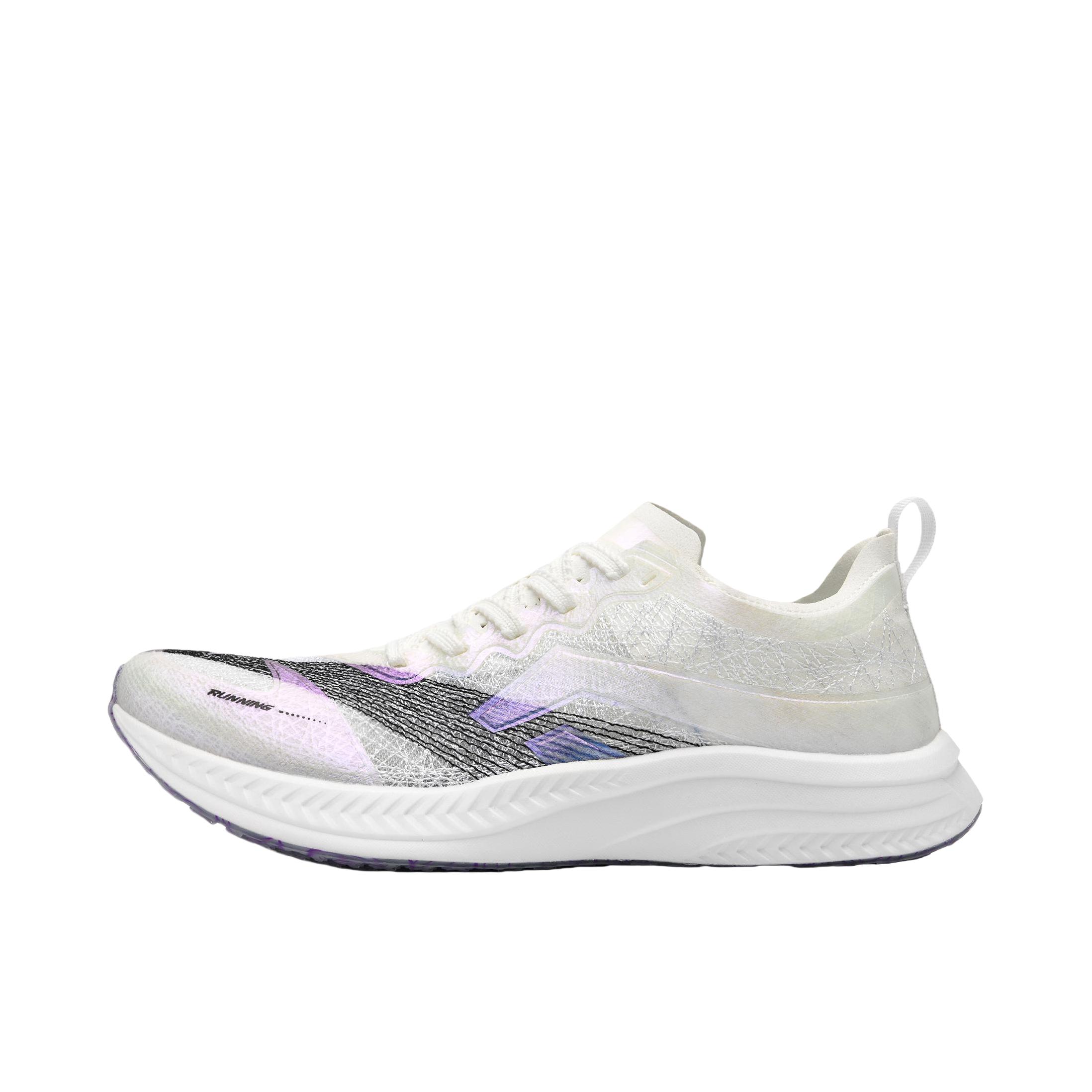 推荐商品：FINEWAY 飞丝1.0 全掌 碳板 田径 竞速 跑鞋 朋克黑紫 