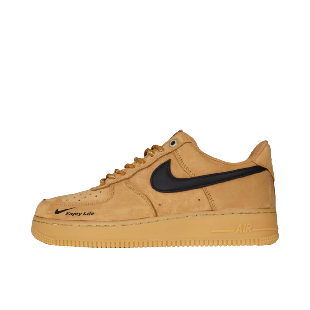 推荐商品：【定制款】 Nike Air Force 1 板鞋 防滑减震耐磨低帮增高 冷酷小麦