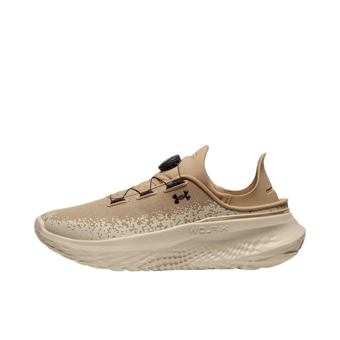 推荐商品：Under Armour/安德玛 SlipSpeed Mega Fade 舒适透气 防滑耐磨 减震支撑 轻质 旋转扣 回弹 运动休闲鞋 驼色