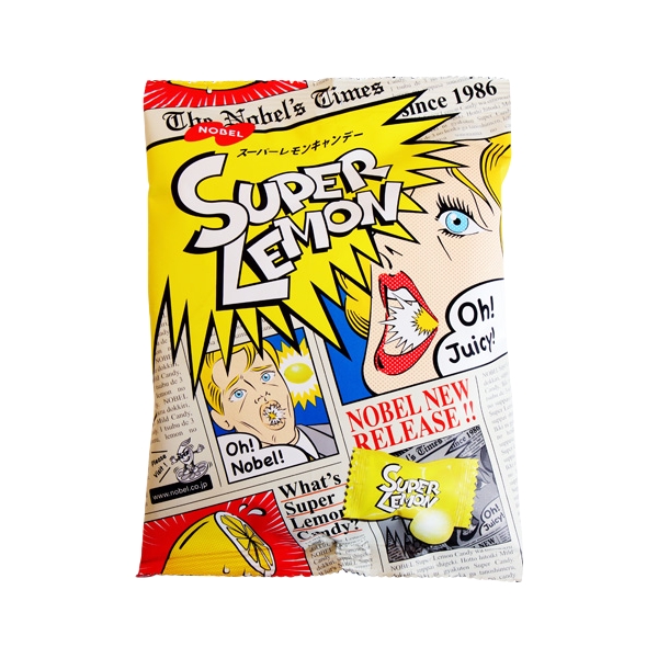 推荐商品：NOBEL/诺贝尔 超酸糖 88g 包装 柠檬味