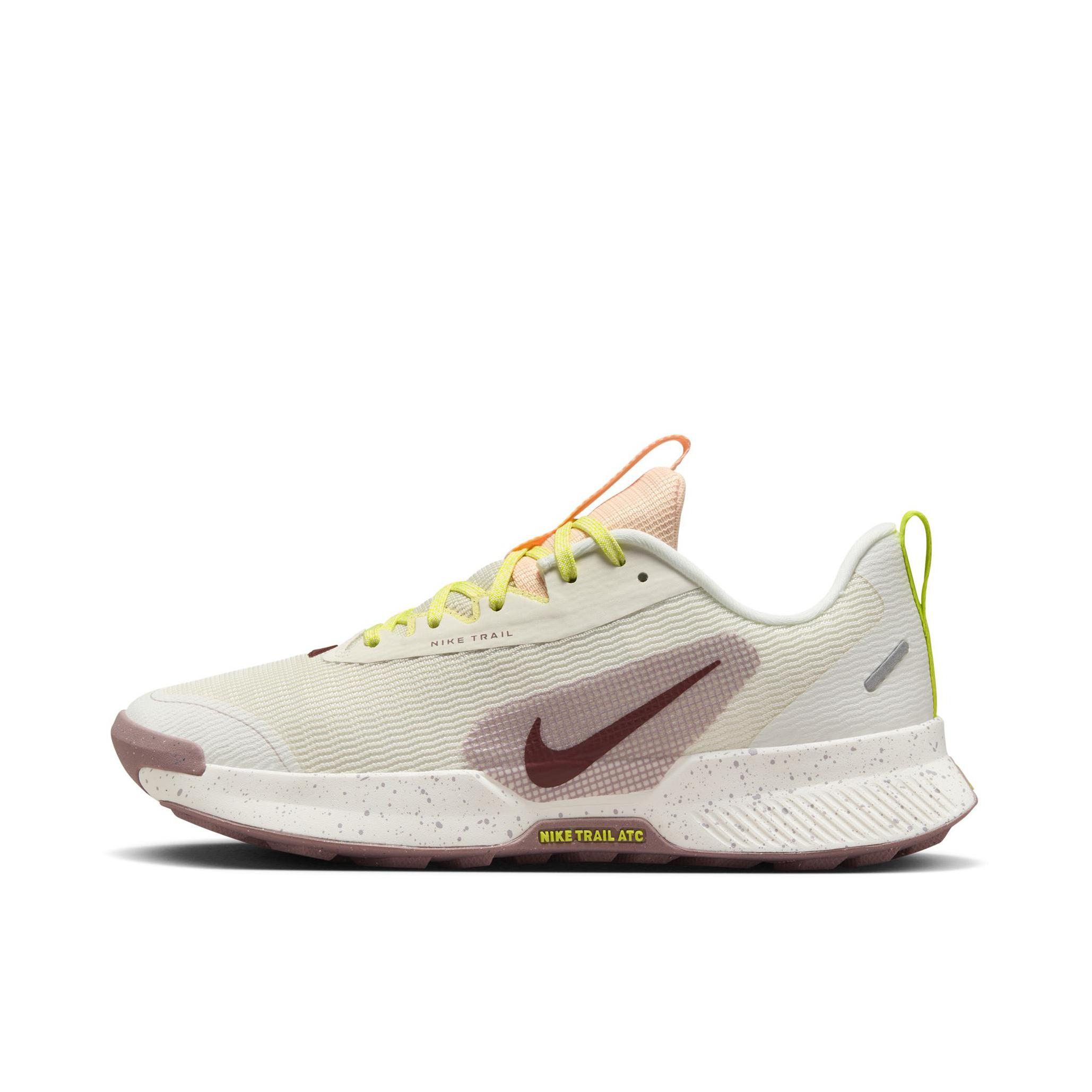 推荐商品：Nike Juniper Trail 3 跑鞋 系带健步橡胶防滑耐磨舒适缓震轻便透气时尚百搭支撑短跑 女款/帆白/小马棕/浅深红/活力绿黄/浅矿石紫