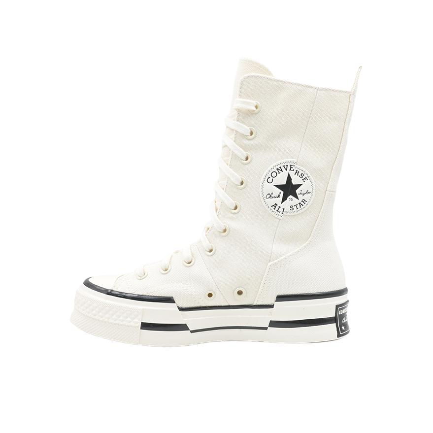 推荐商品：Converse/匡威 Chuck 70 Plus 帆布鞋 防滑耐磨舒适透气百搭潮流时尚简约解构 白色