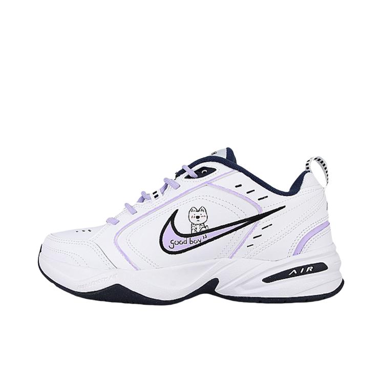 推荐商品：【定制球鞋】 Nike Air Monarch IV 运动休闲鞋 轻便支撑防滑耐磨缓震减震时尚复古百搭潮流防水 紫色小狗