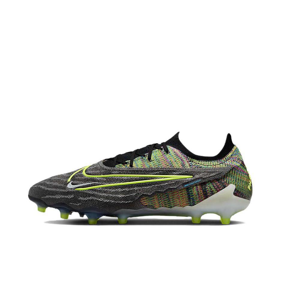 推荐商品：Nike Phantom GX Elite AG-Pro 顶级 胶质短钉 人造草地 减震防滑耐磨 足球鞋 黑色/绿色
