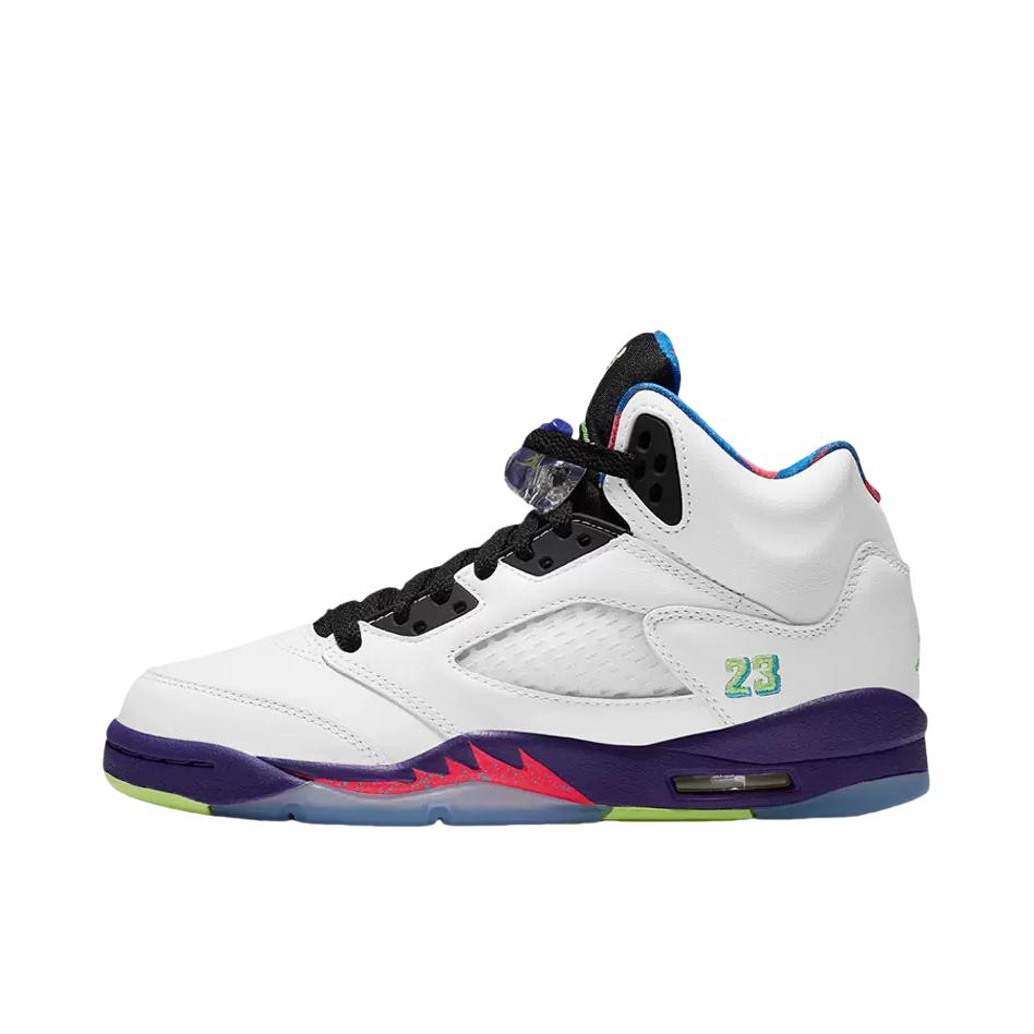推荐商品：Air Jordan 5 运动休闲鞋 复古潮流透气防滑耐磨缓震实战支撑包裹性 GS/新鲜王子