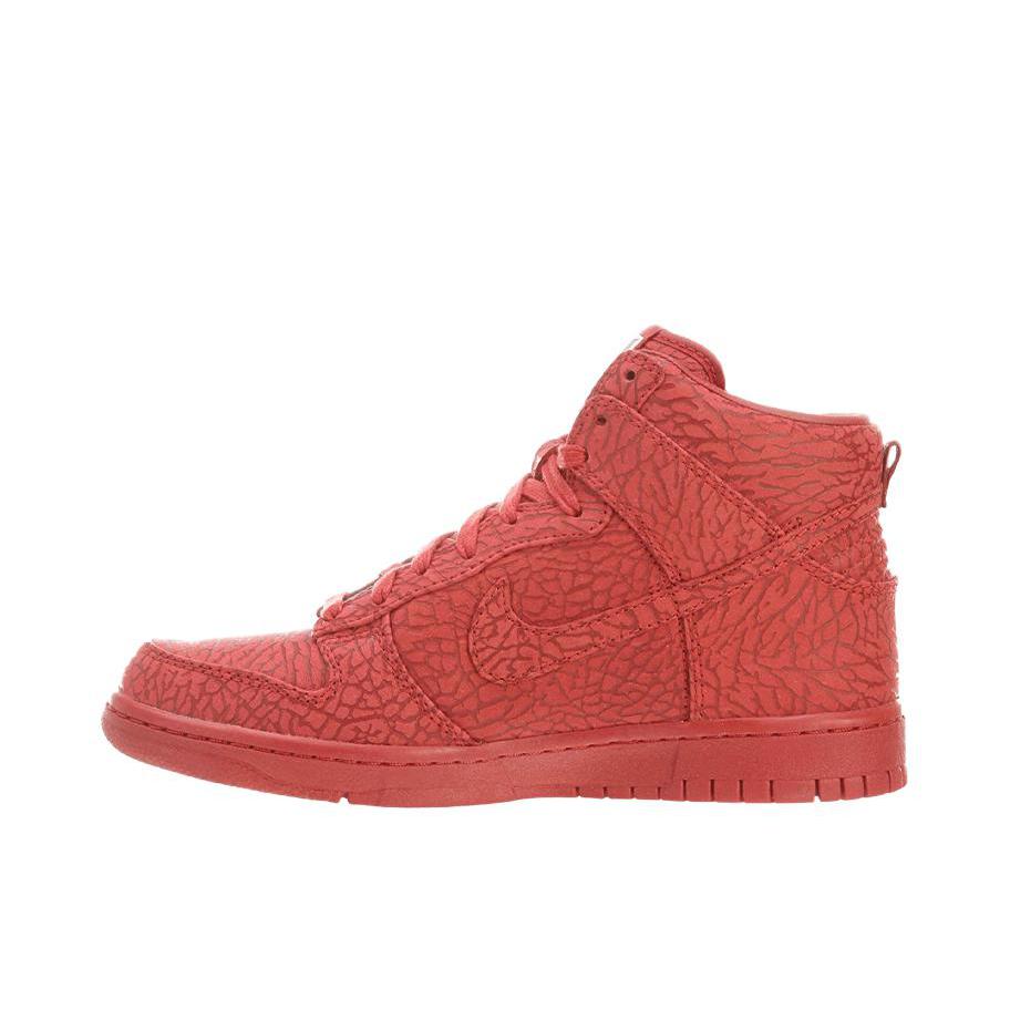 推荐商品：Nike Dunk 板鞋 经典复古百搭 高帮/红色爆裂纹
