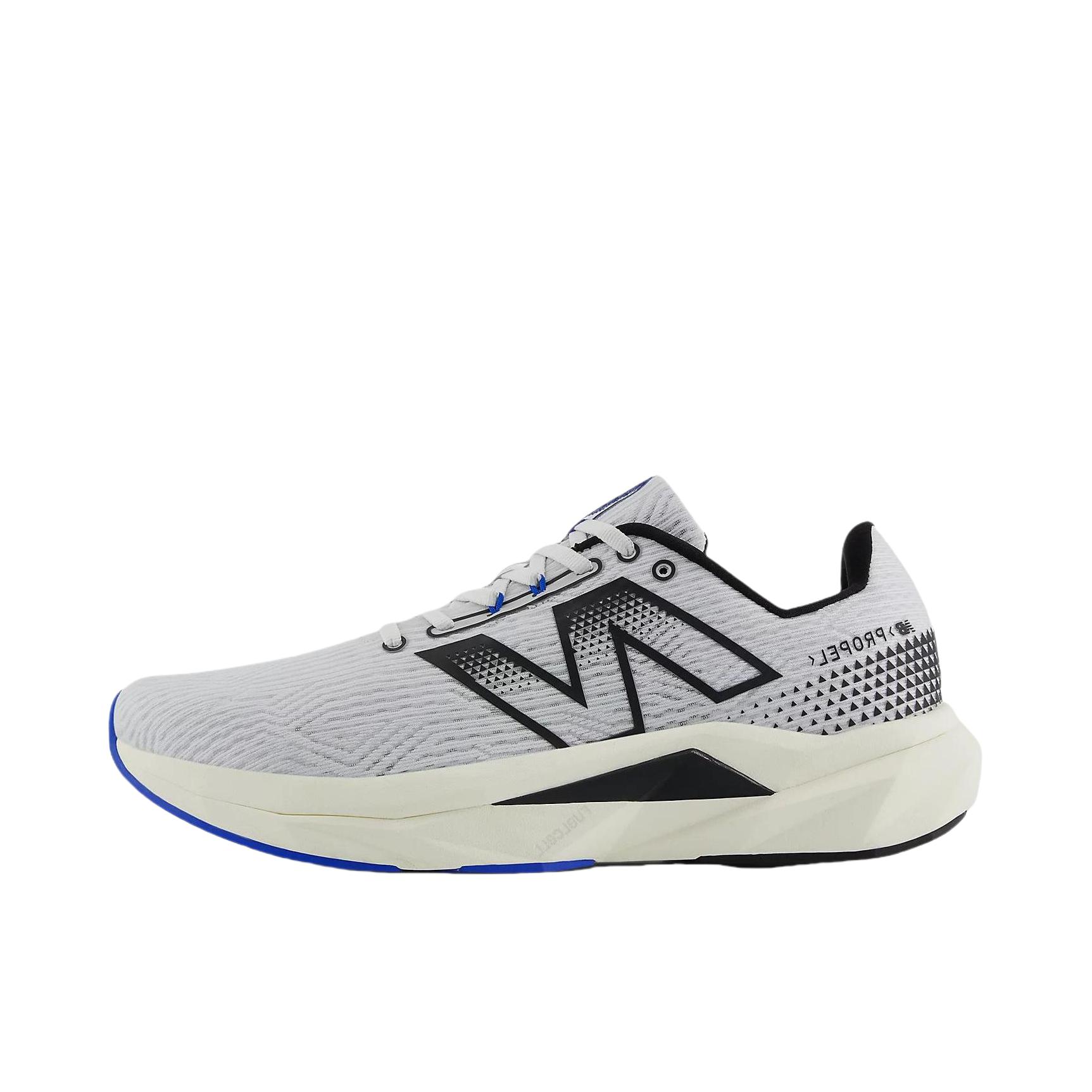 推荐商品：New Balance FuelCell Propel v5 跑鞋 防滑耐磨缓震回弹舒适轻便低帮百搭支撑 灰色