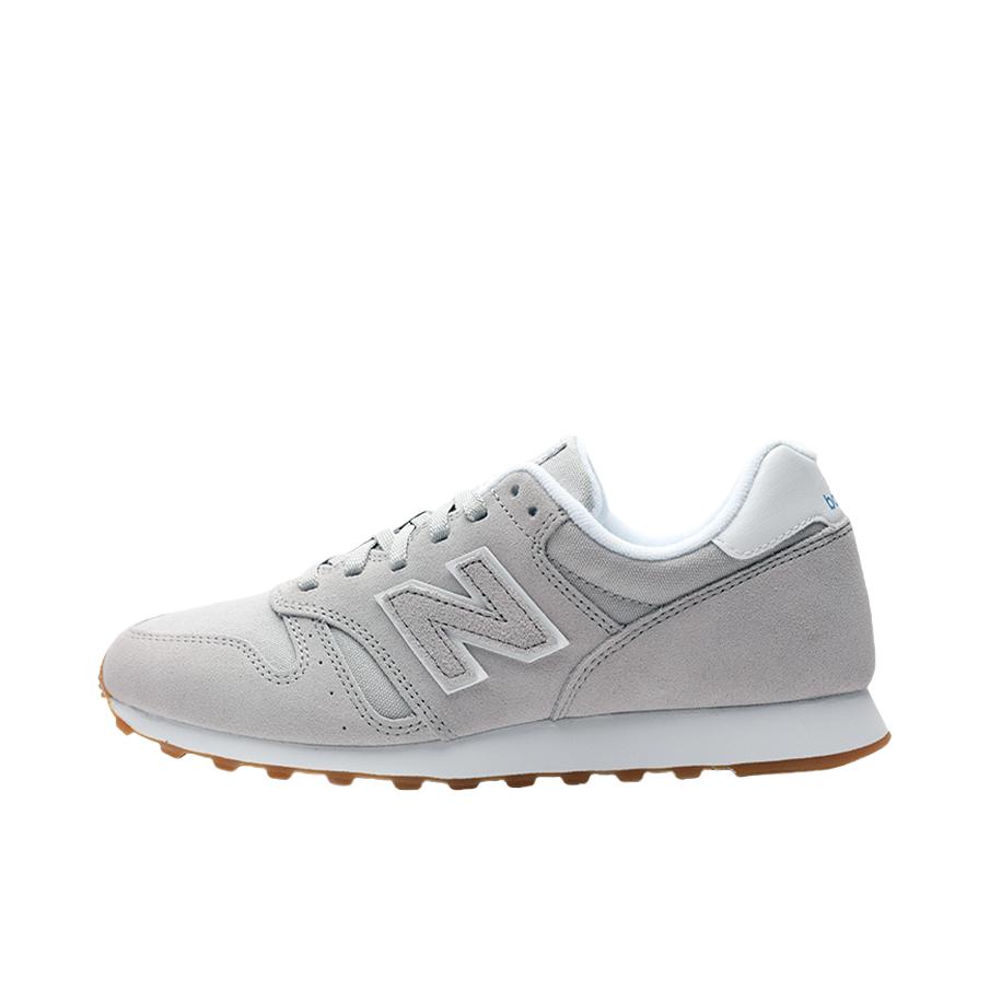推荐商品：New Balance 373 织物 经典复古 百搭简约 网布 减震 舒适透气 防滑耐磨 低帮 合成革 马拉松 轻便缓震 运动休闲鞋 浅灰白