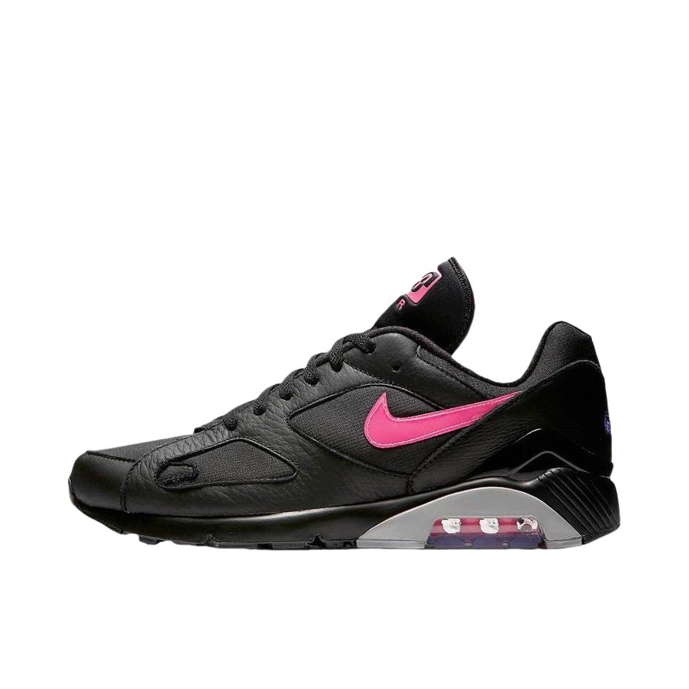 推荐商品：Nike Air Max Terra 180 跑鞋 潮流百搭减震轻便耐磨运动休闲舒适复古防滑合成革织物支撑抓地 Black Pink 黑粉