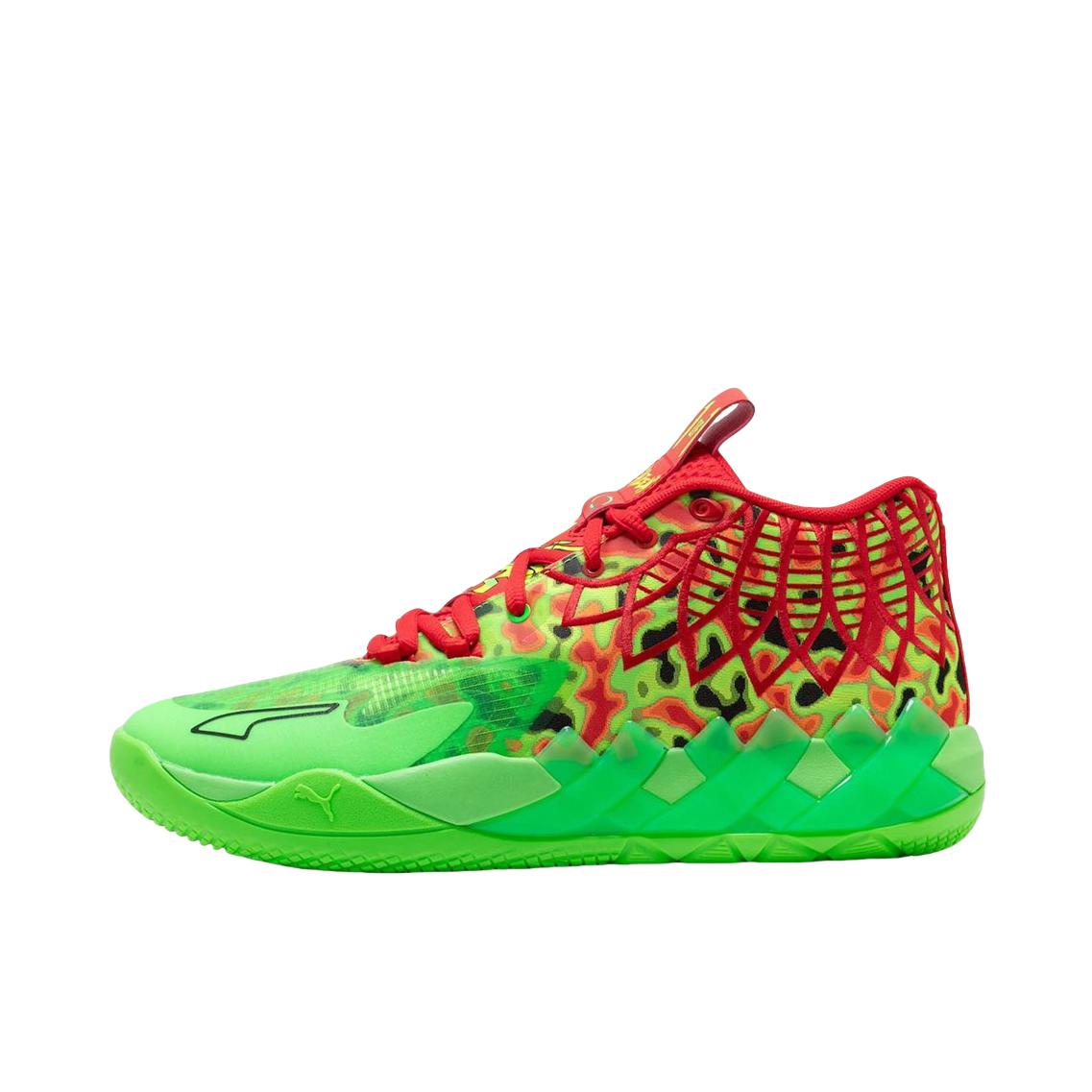 推荐商品：Puma/彪马 MB.01 拉梅洛鲍尔1代 Nitro Foam 篮球鞋 支撑包裹性 LAMELO BALL联名/绿色/红色/黄色
