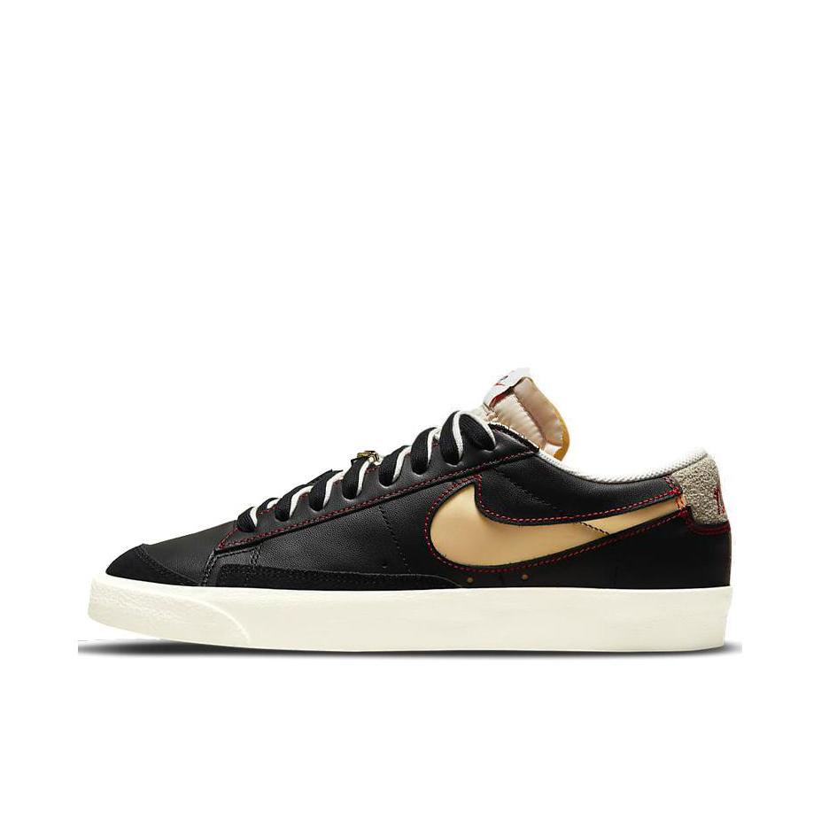 推荐商品：Nike Blazer 板鞋 经典复古防滑舒适百搭 黑色/黄色