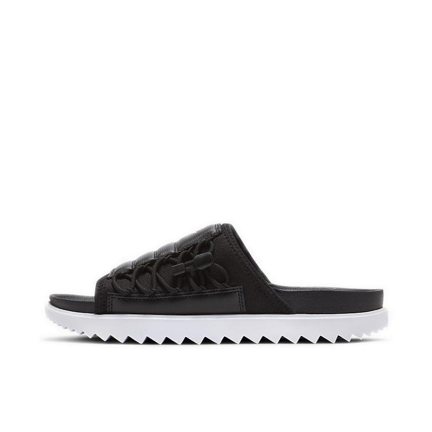 推荐商品：Nike Asuna Slide 一字 休闲运动 简约 防臭防磨 橡胶底 拖鞋 黑