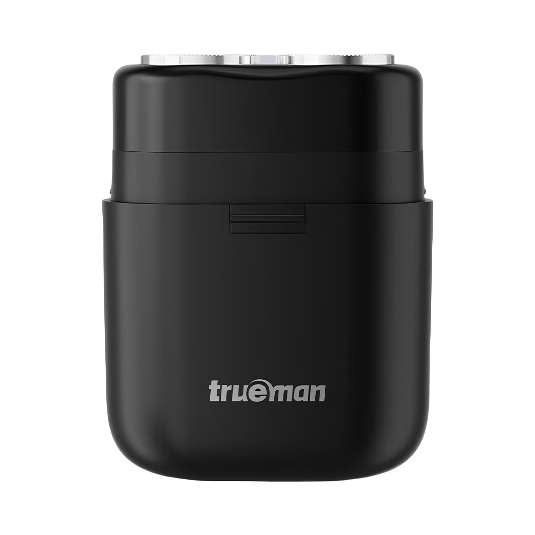 推荐商品：Trueman/真汉子 RSCF-8266 电动剃须刀 小巧便携 持久续航 充电式 双刀头 浮动 水洗 旋转式 双环 易携带 携带方便 大功率 精钢