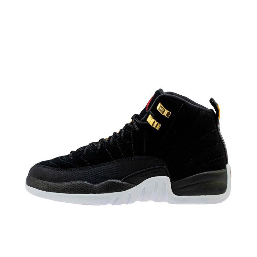 推荐商品：Air Jordan 12 篮球鞋 全掌zoom air潮流复古舒适百搭缓震支撑 GS/反转金扣