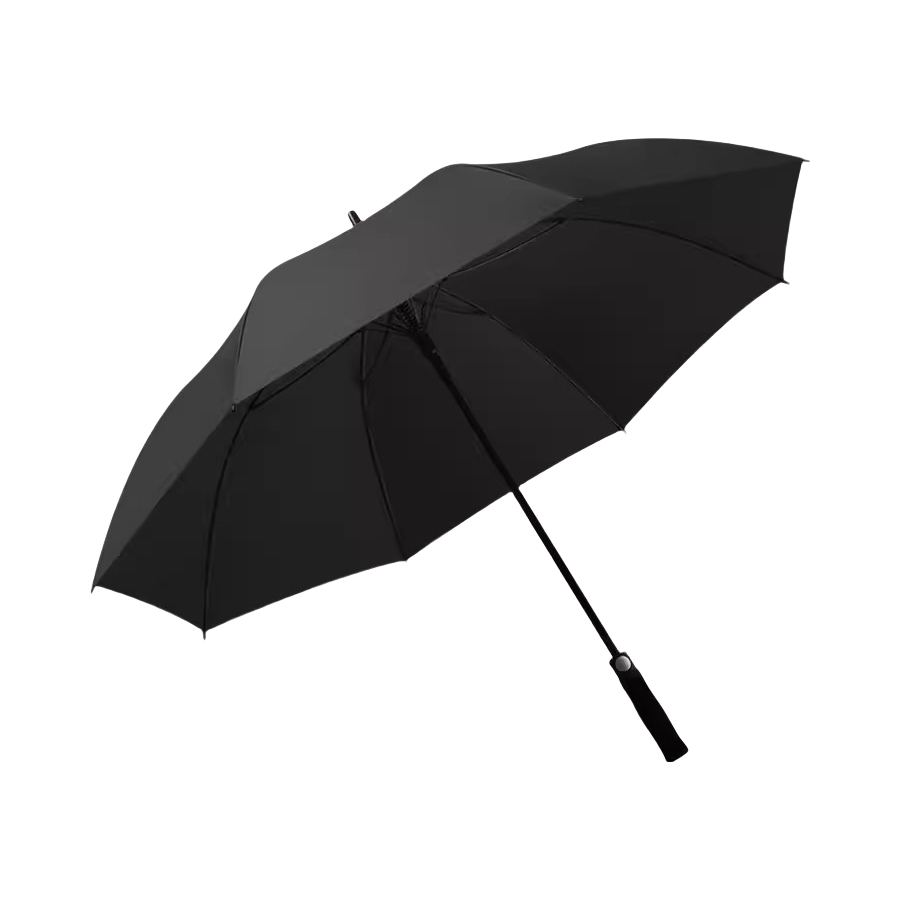 推荐商品：必朗 商务定制 加大加固 长柄 碰击布 全自动 晴雨两用伞