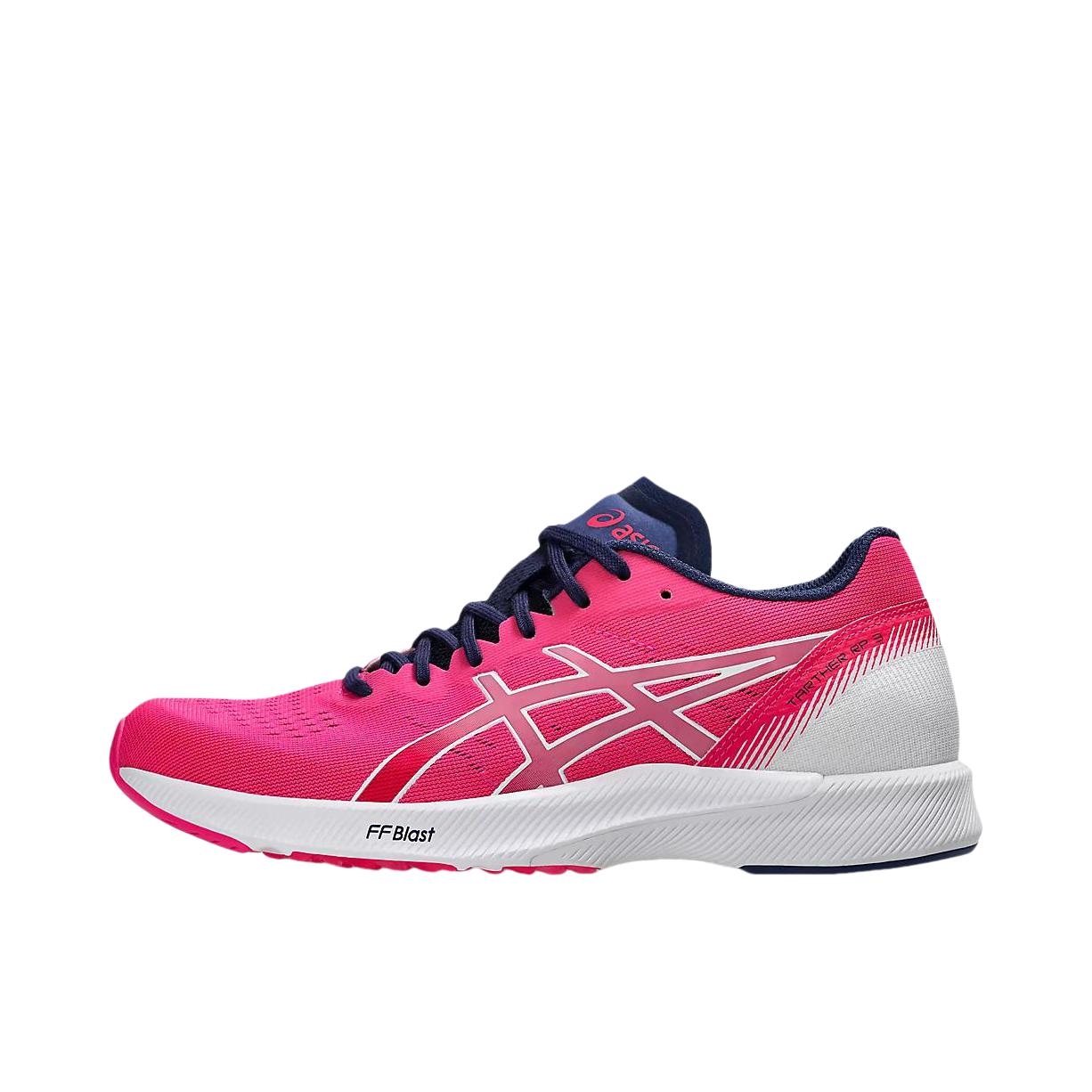 推荐商品：Asics/亚瑟士 Tarther Rp 3 跑鞋 缓震轻量回弹防滑耐磨舒适透气竞速织物百搭贴合 女款/粉色/白色 