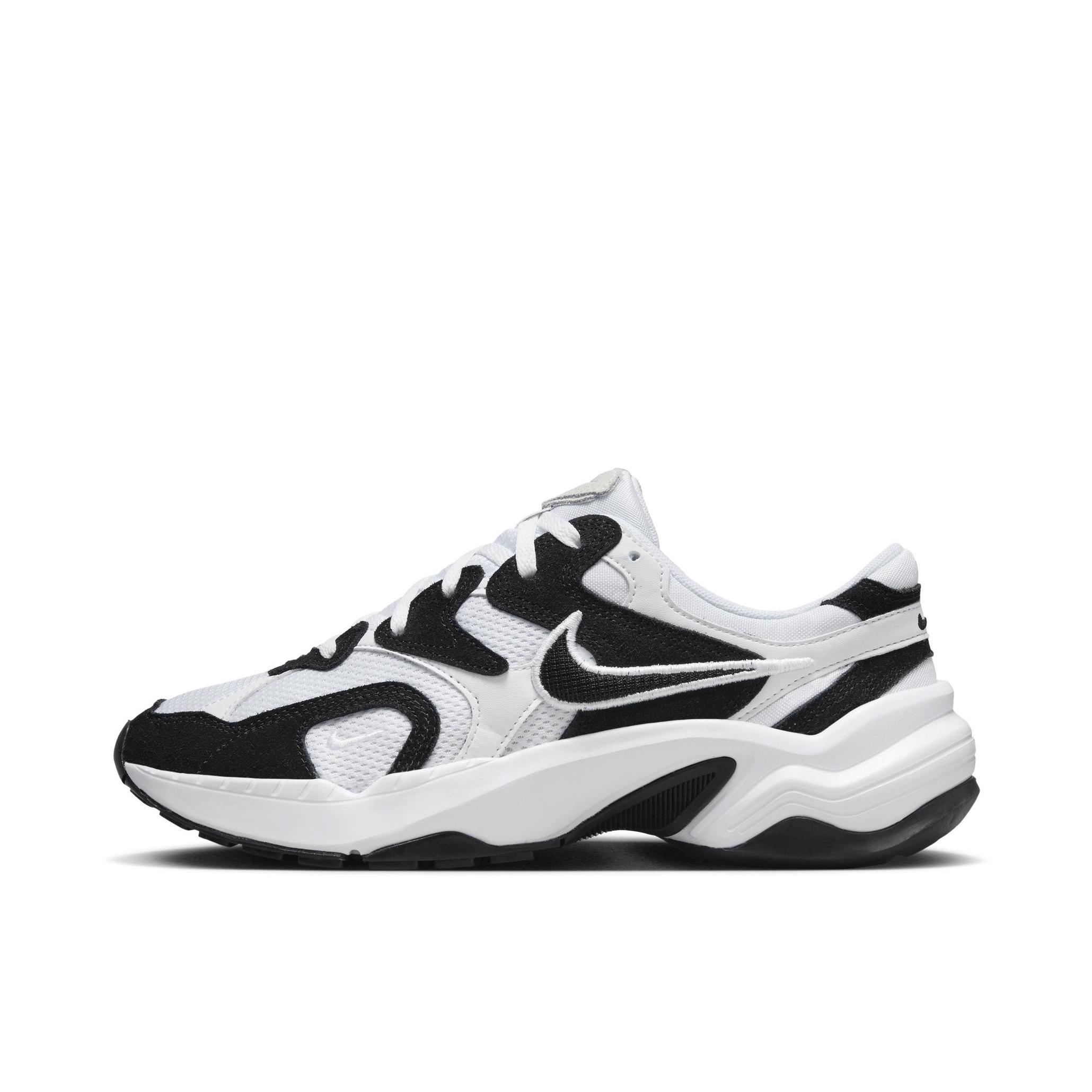 推荐商品：Nike AL8 跑鞋 减震防滑耐磨透气网布抓地舒适百搭简约复古轻便流光风 黑色/白色