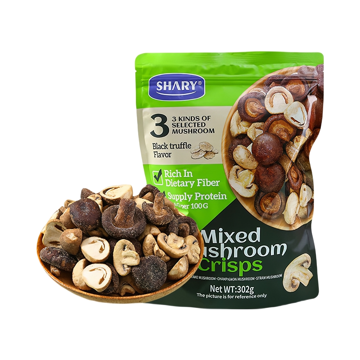 推荐商品：SHARY 菌菇脆 袋装