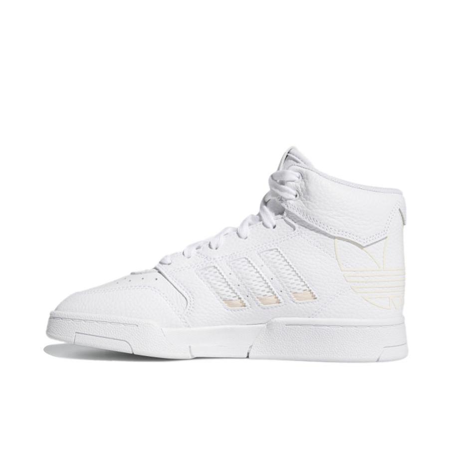 推荐商品：adidas Originals Drop Step 板鞋 复古耐磨透气舒适百搭 彩色印花/白色