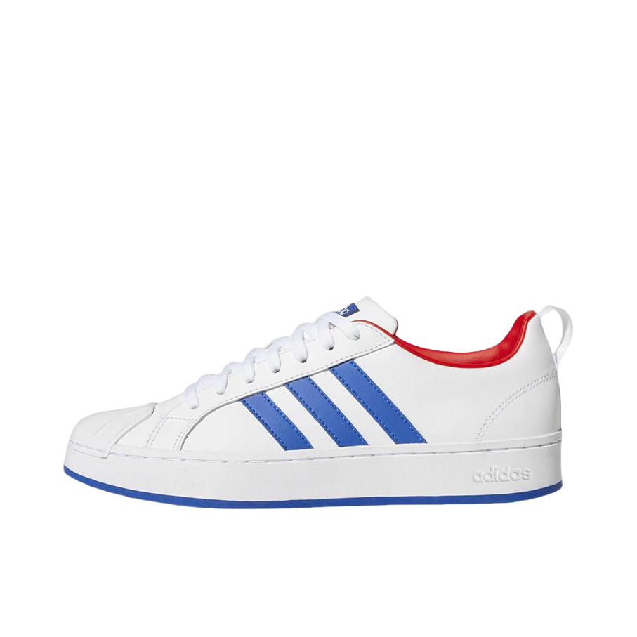 推荐商品：adidas neo Streetcheck 板鞋 小贝壳头防滑耐磨轻便透气舒适百搭 男款/白色/蓝色