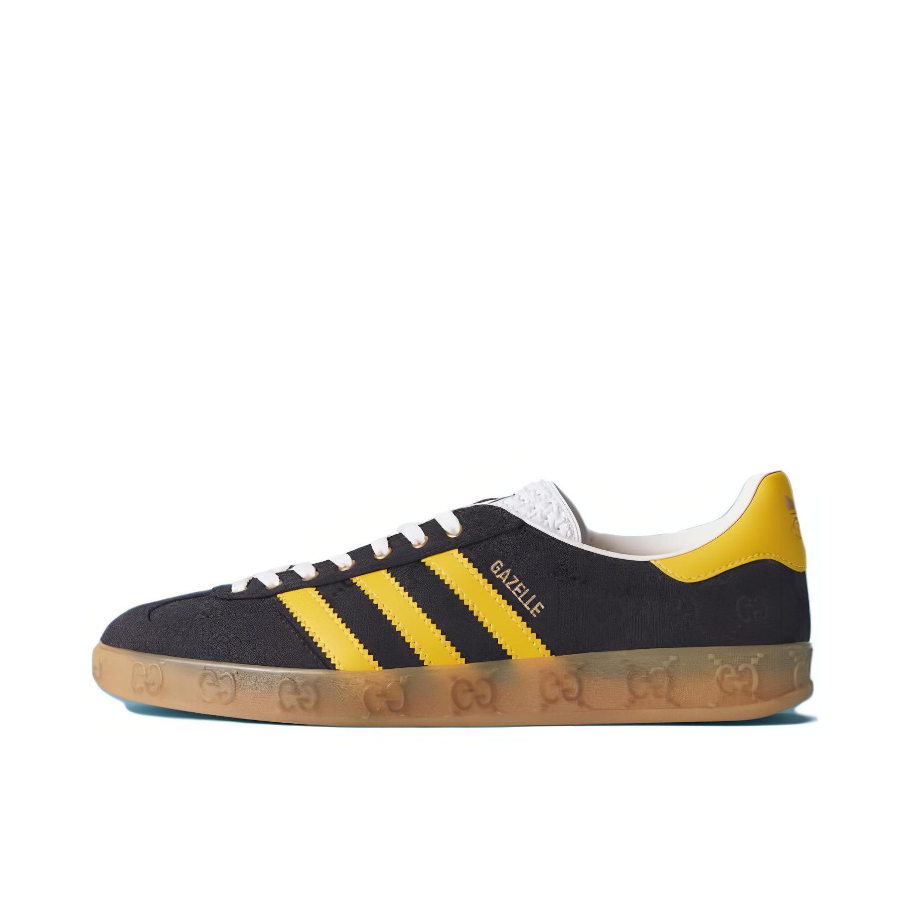 推荐商品：adidas Originals Stan Smith 板鞋 减震透气轻便低帮包裹性 GUCCI联名/棕色/黄色/黑色