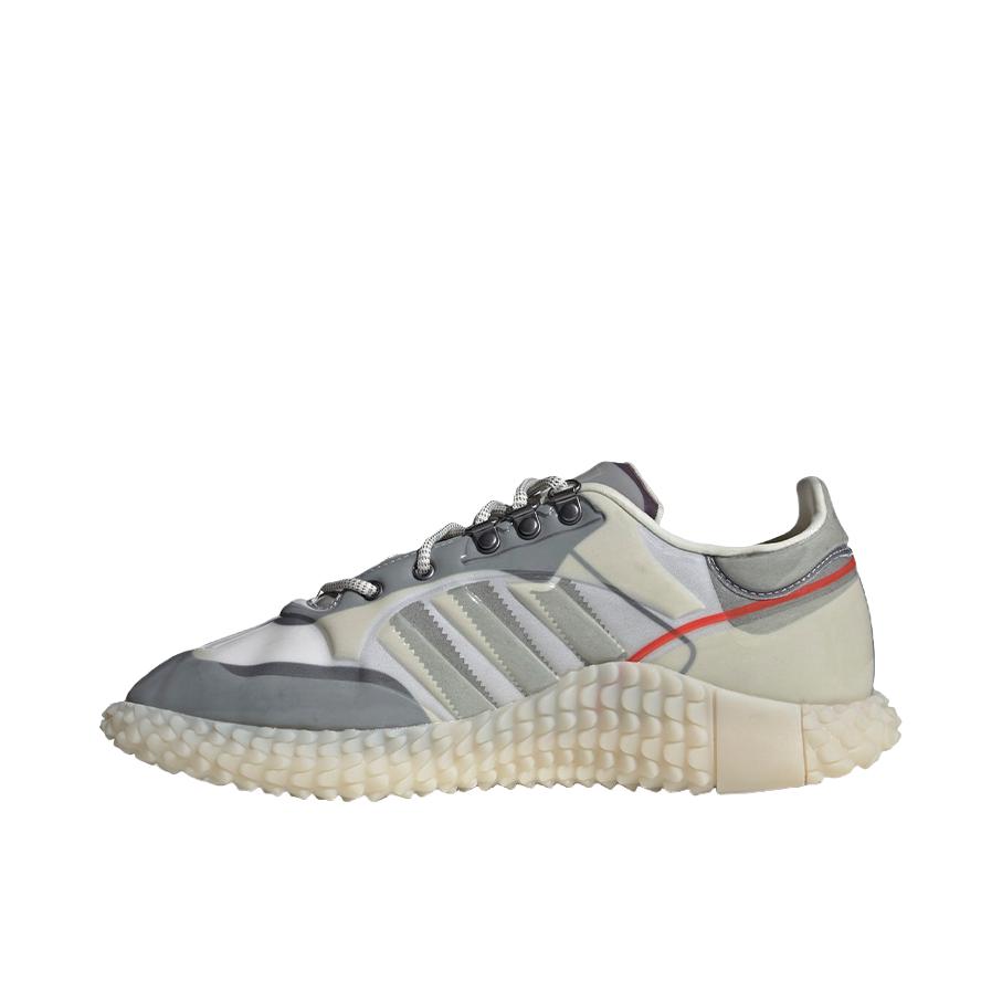 推荐商品：adidas Originals Polta Akh 减震透气 防滑耐磨 复古潮流 运动休闲鞋 Craig Green联名/白色/灰色