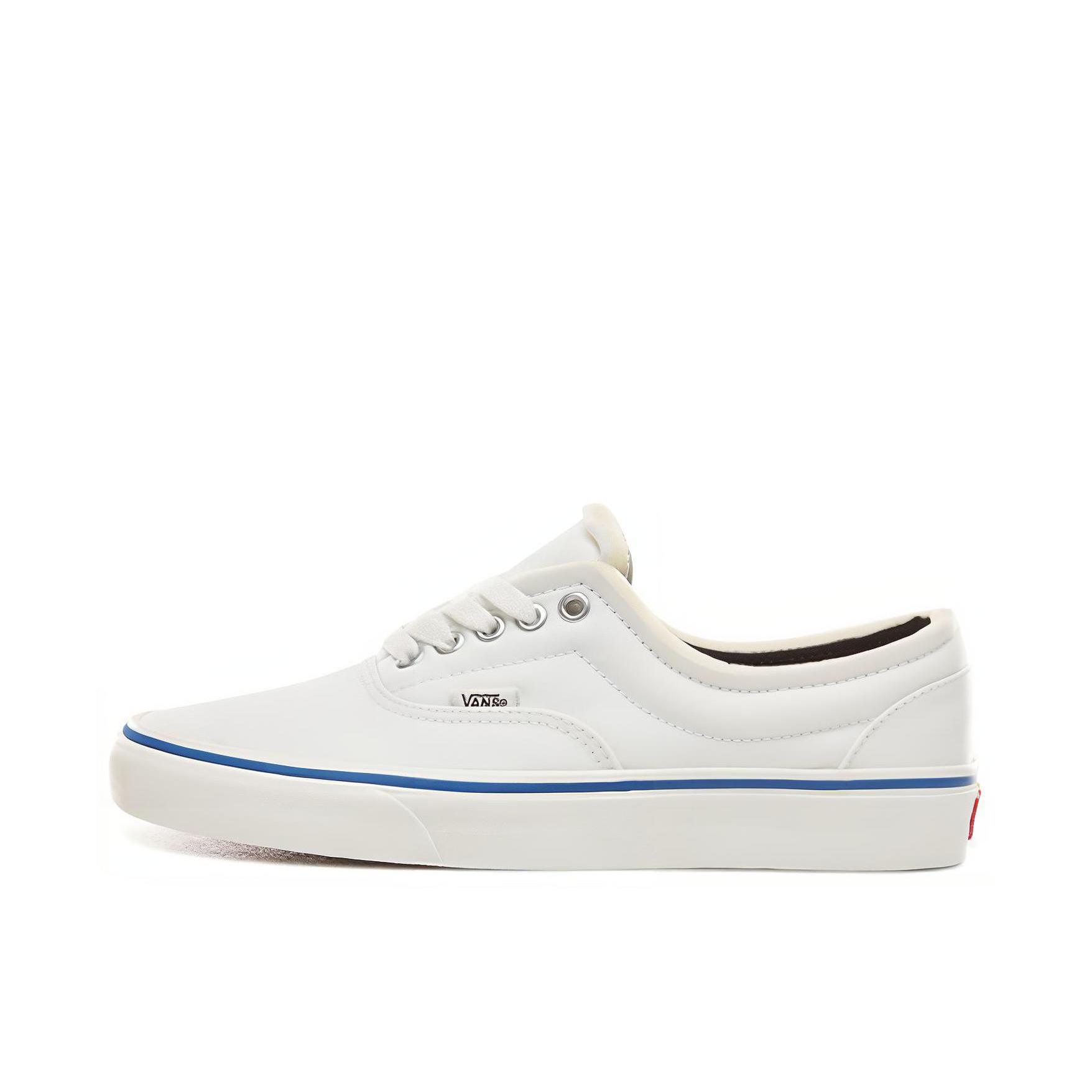 推荐商品：Vans/范斯 Era Lx Comfycusra 轻便 复古 帆布鞋 Marshmallow/White 白/蓝