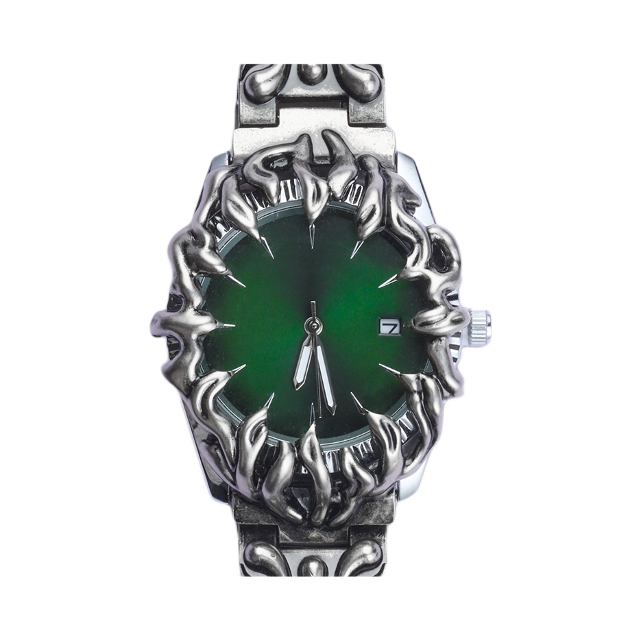 推荐商品：KIOSK 鹰爪未来设计Y2K潮流时尚复古高级感科幻小众概念石英男女同款手表