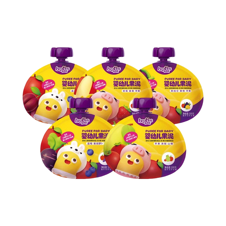 推荐商品：比逗仕/Beatles 婴幼儿维生素混合果泥