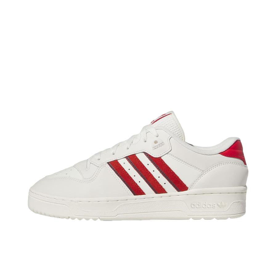 推荐商品：adidas Originals Rivalry 舒适简约 复古 轻便 透气 运动休闲鞋 白色/红色