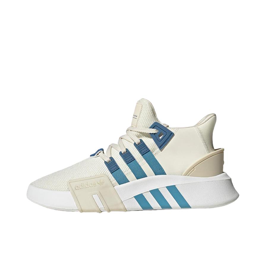 推荐商品：adidas Originals  EQT BASK ADV  防滑耐磨 减震回弹 轻便透气 复古百搭 休闲鞋 乳白/浅米色/蓝色
