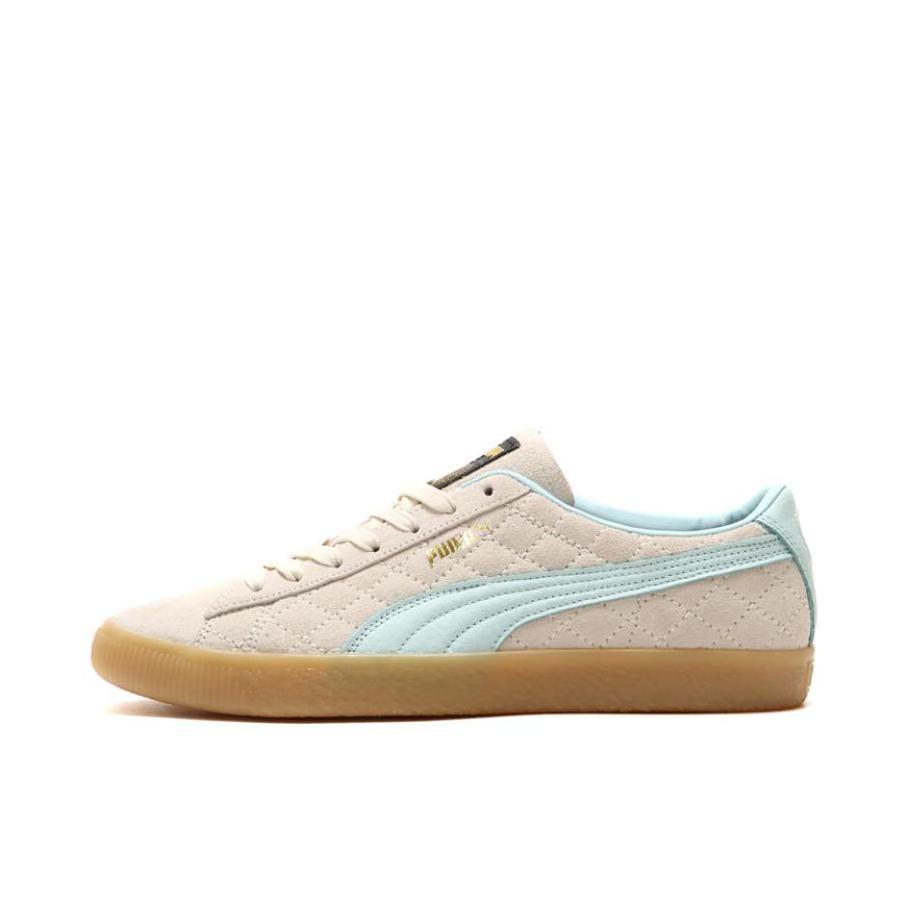 推荐商品：Puma/彪马 Suede Vtg 板鞋 防滑耐磨舒适低帮 Diaspora skateboards x atmos联名/黄色/蓝色