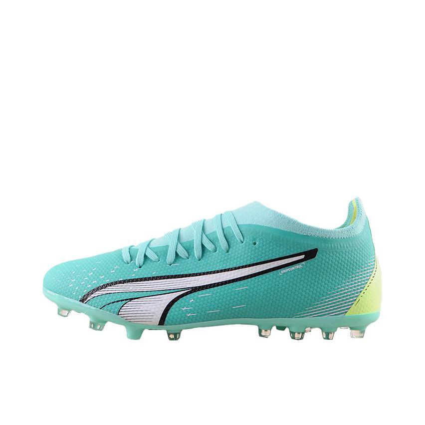 推荐商品：Puma/彪马 Ultra Match MG 中端 胶质短钉 人造草坪 减震稳定 防滑耐磨 轻便透气 包裹性 足球鞋 绿色