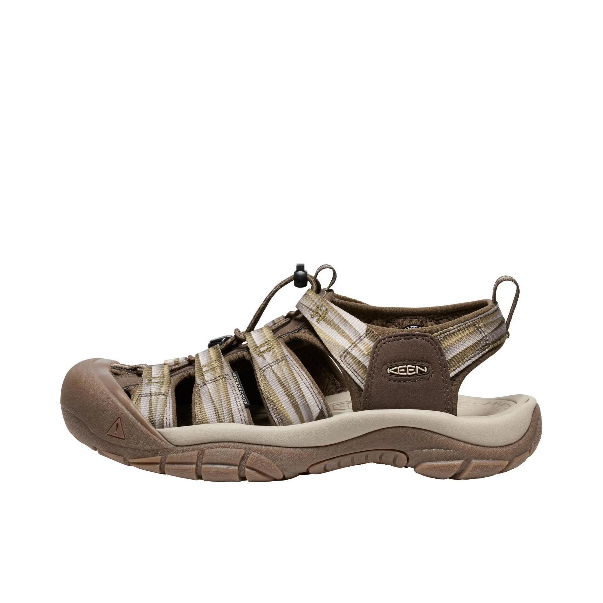推荐商品：KEEN/科恩 Newport H2 防滑防水 减震透气 抓地 织物涉水 沙滩 户外鞋 溯溪鞋 棕色