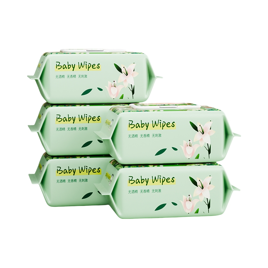 推荐商品：绿百荷 棉柔婴儿湿巾手口屁专用