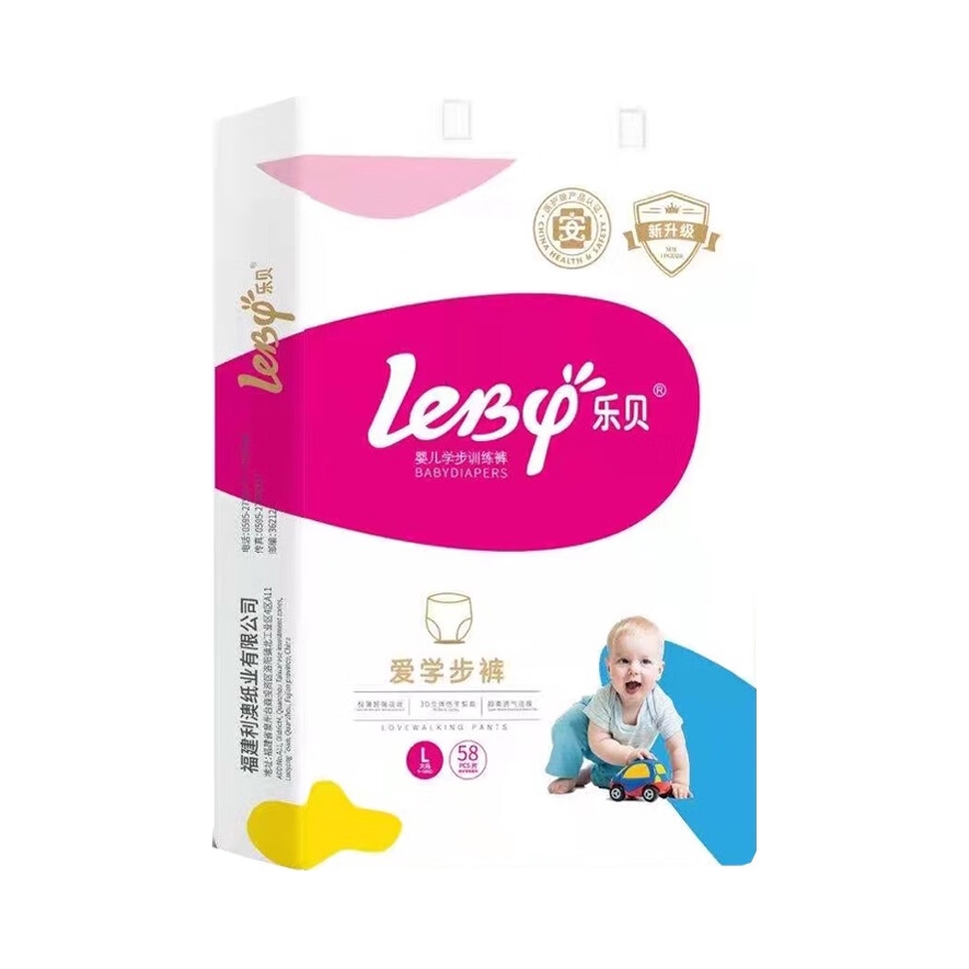 推荐商品：乐贝 爱学步裤拉拉裤L码 尿不湿