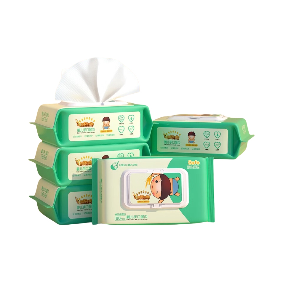 推荐商品：物诚 婴儿手口湿巾纸巾新生儿大包装