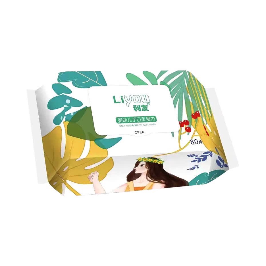 推荐商品：利友 宝宝加厚擦手口擦屁屁清洁湿巾