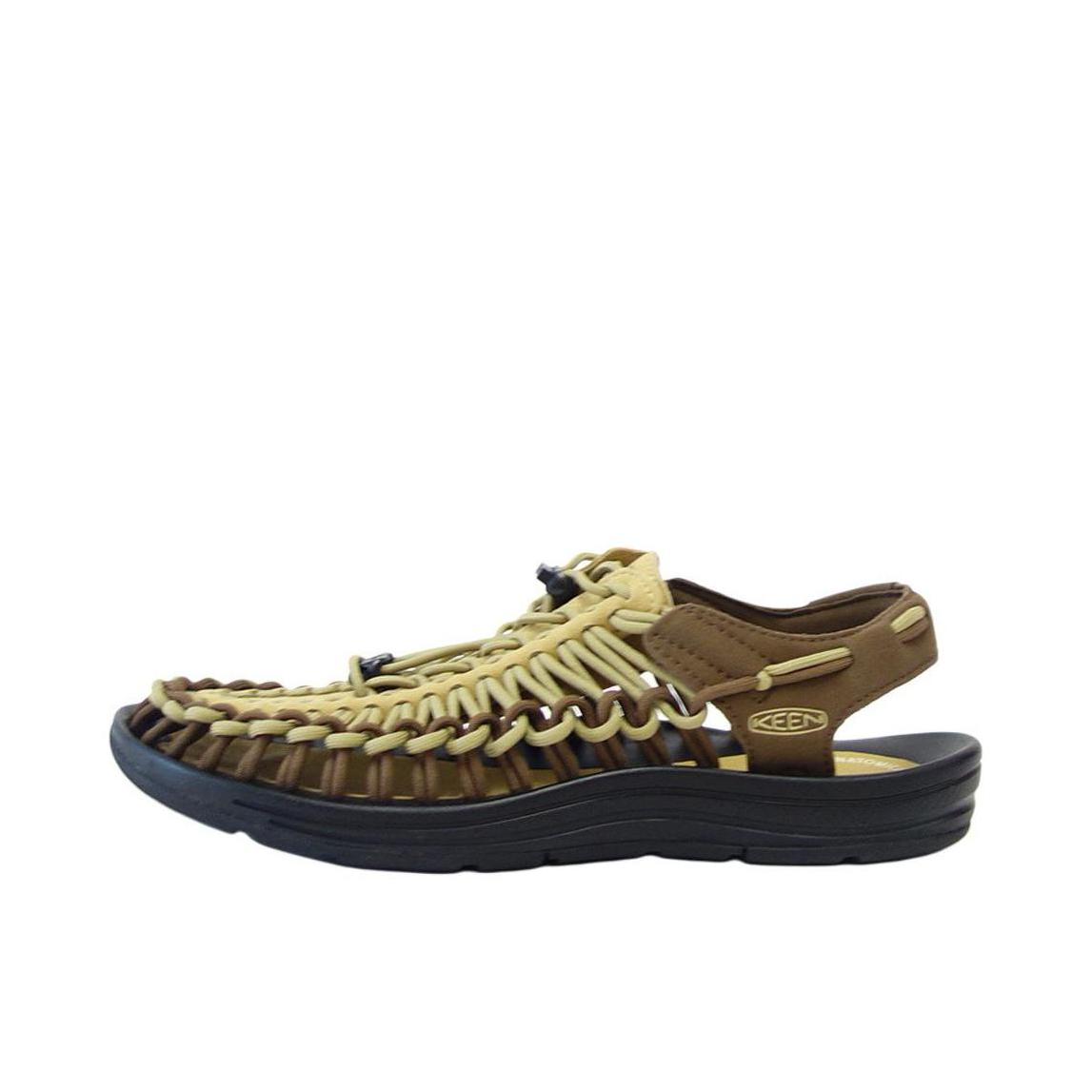 推荐商品：KEEN/科恩 Uneek 防滑耐磨 舒适时尚 休闲百搭 简约潮流 速干 沙滩鞋 户外鞋 卡其色/暗土棕